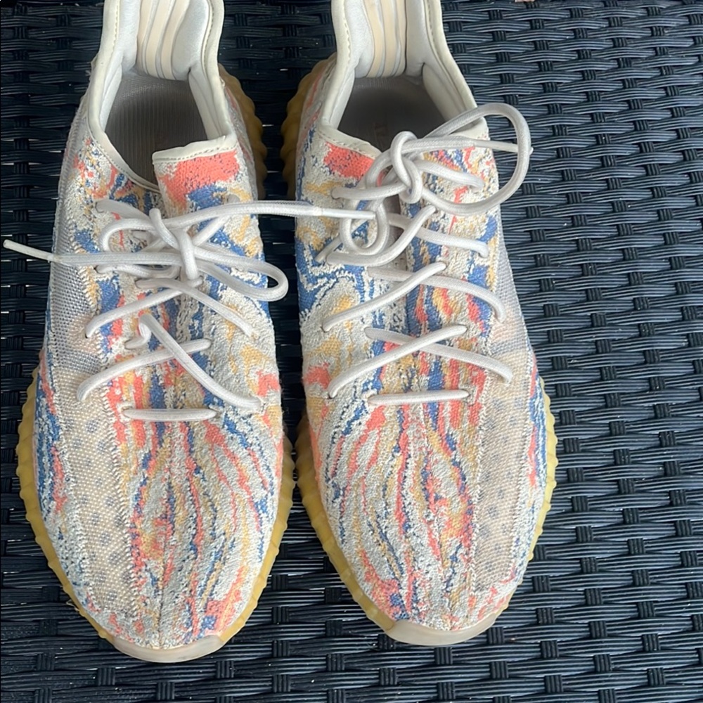 Yeezy Colorful Knit Sneakers